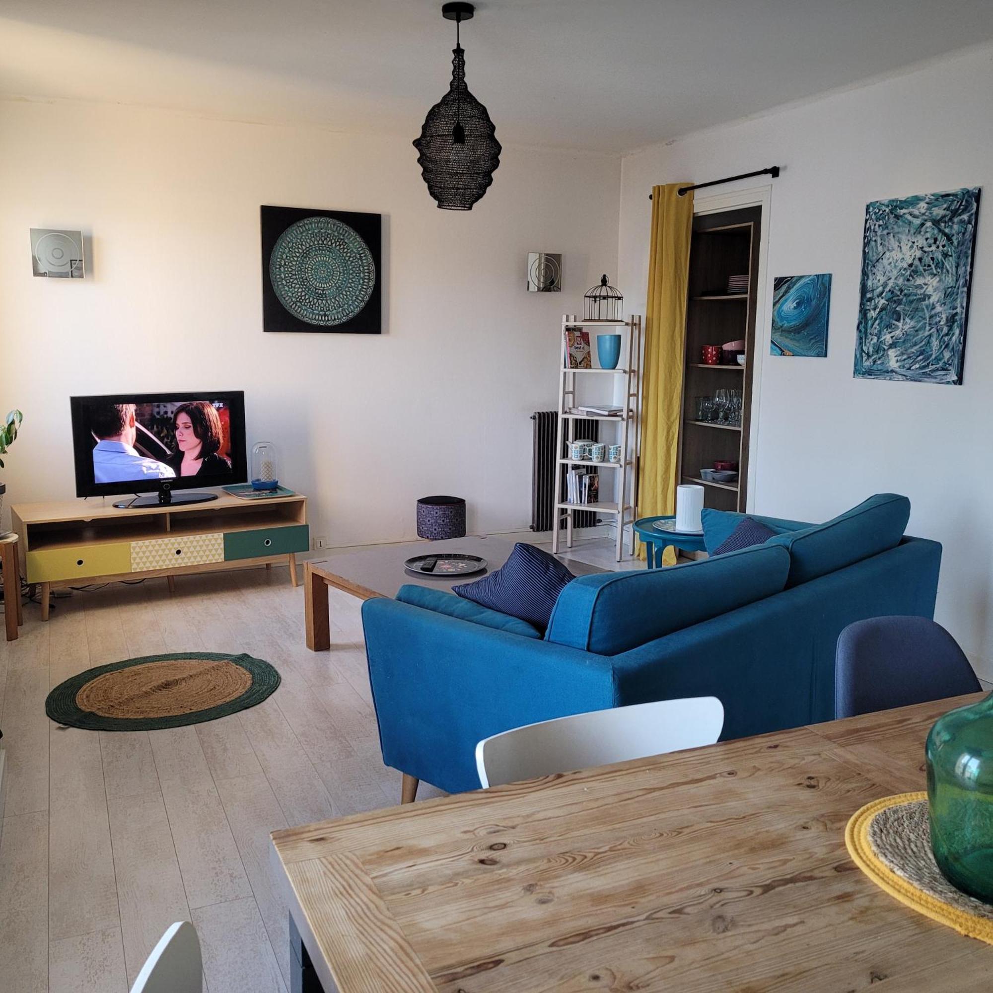 Charmant Appartement A Deux Pas Du Centre Historique Quimper Phòng bức ảnh